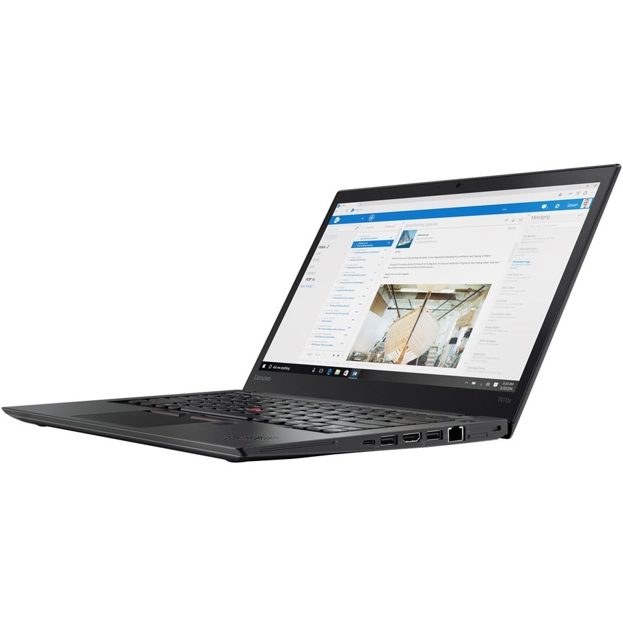 Lenovo ThinkPad T470s, Intel Core i7 der siebten Generation, 2,70 GHz, 35,6 cm (14 Zoll), 2560 x 1440 Pixel, 24 GB, 512 GB