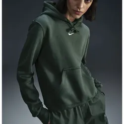Nike Golf Damen Phoenix Fleece Hoodie grün