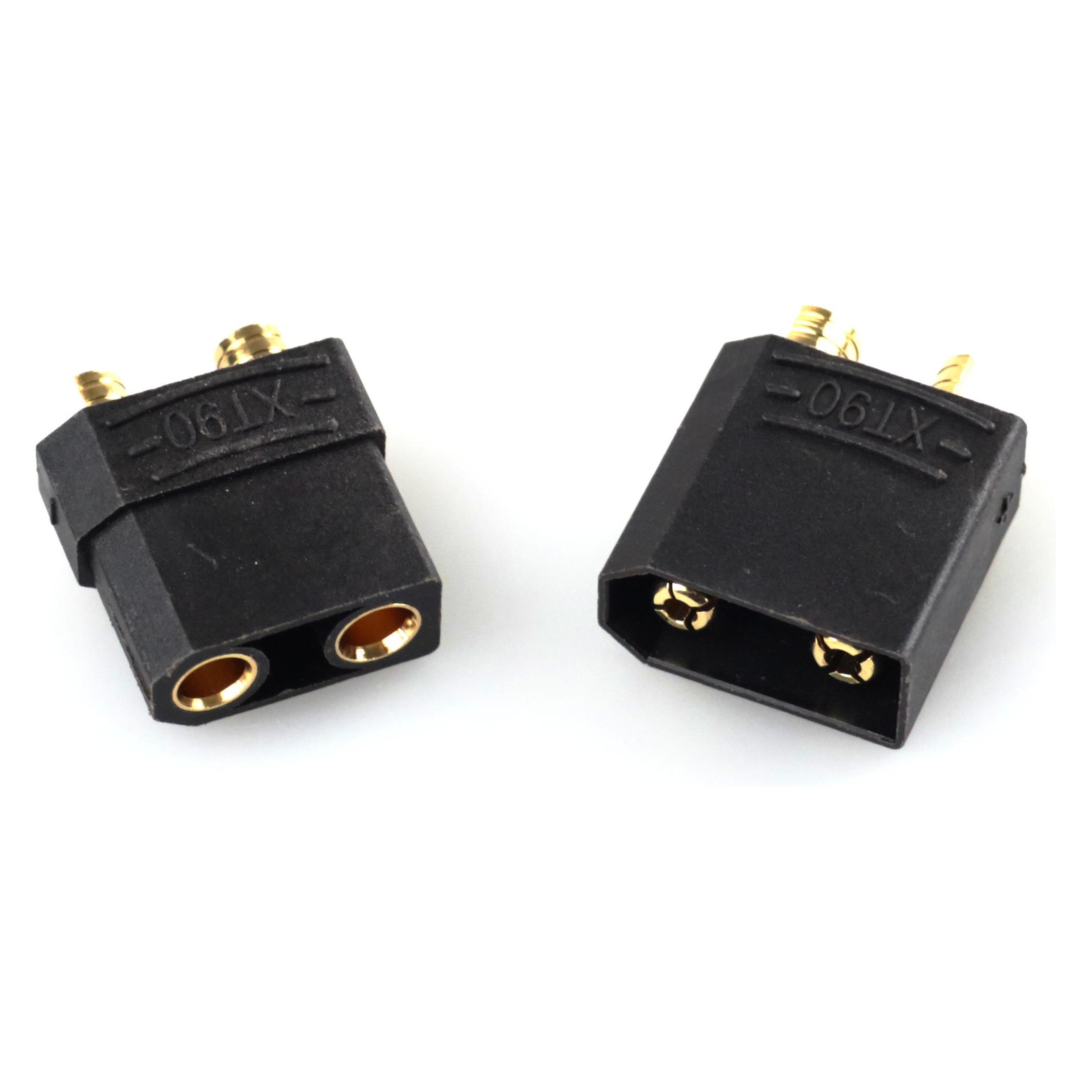 Amewi XT90 Stecker und Buchse schwarz 1 paar (39881802)