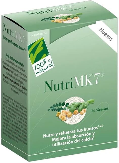 Cien Por Cien Natural Nutrimk7 Ossos 60 Caps