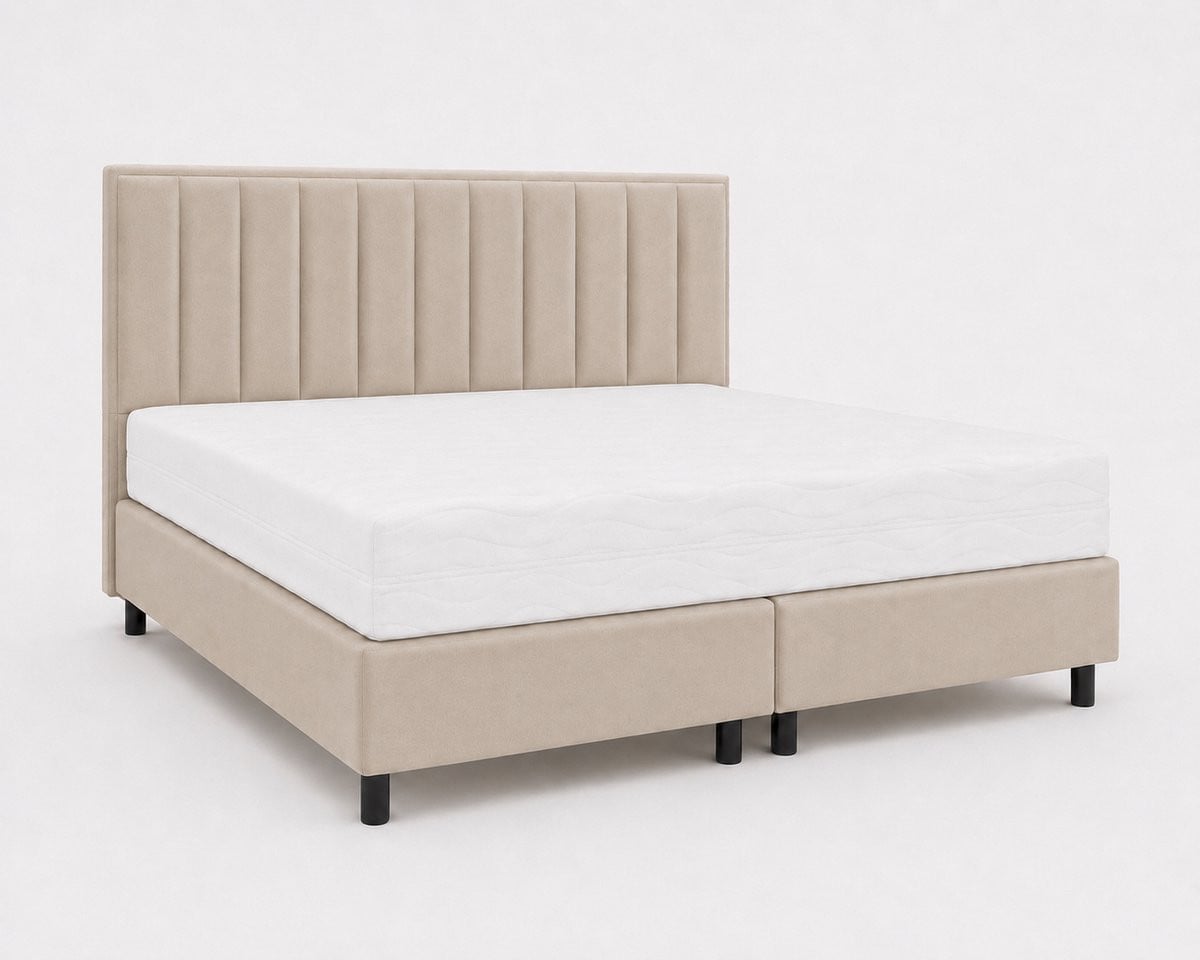 Luxe Living Home Opberg Boxspring Lunara - Beige - 90x200 cm