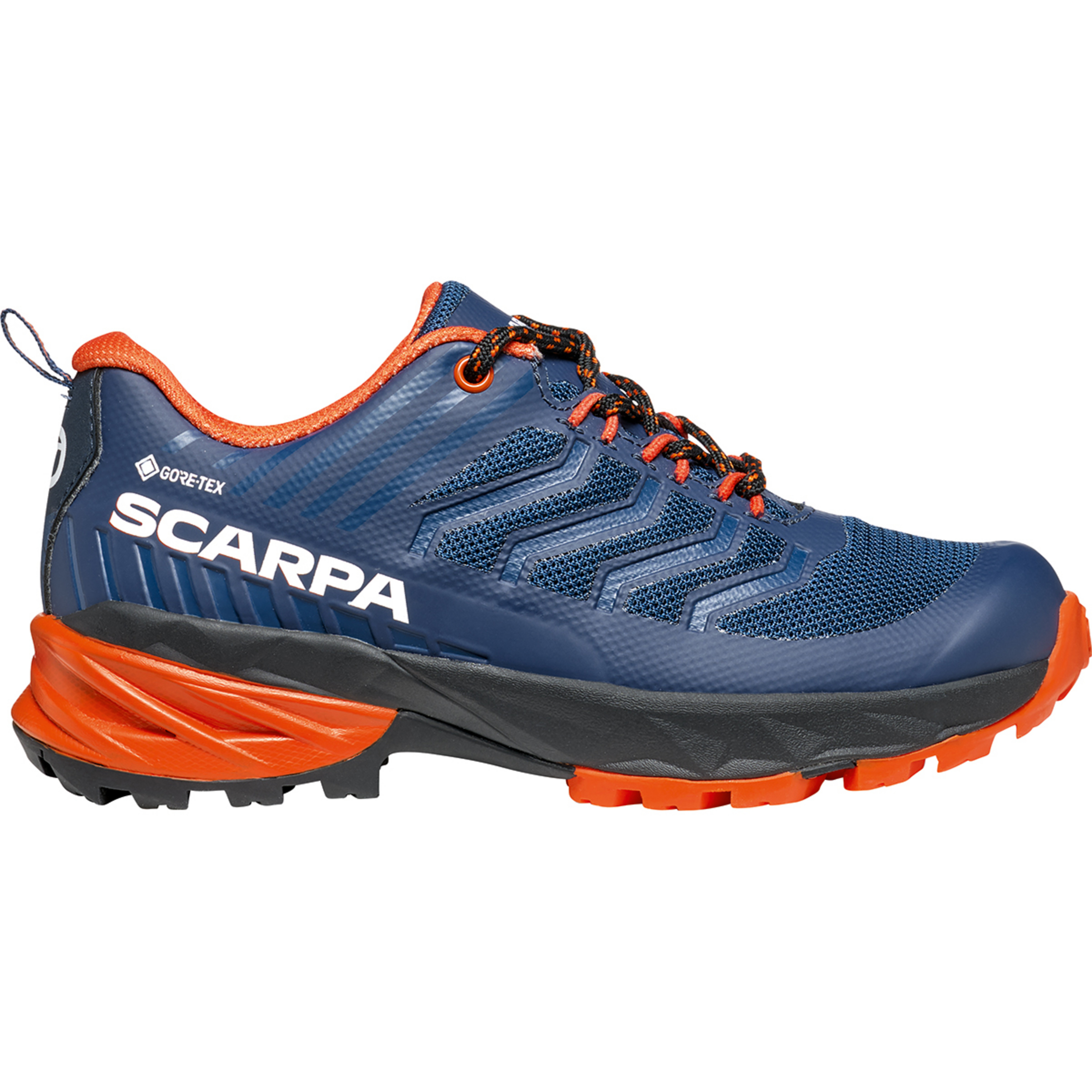 Scarpa Rush GTX Kinder Zustiegsschuhe blau Größe 32 Trekking Wasserdicht