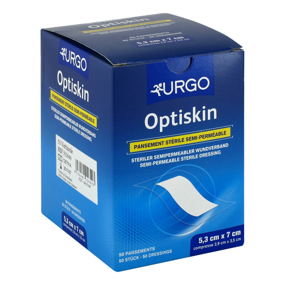Urgo GmbH Optiskin Pflaster 53x70 mm 00663048