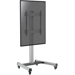 KIMEX - Rollstativ für TV-Bildschirm 60''-100'' - Portraitmodus