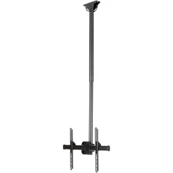 StarTech Flat-Screen TV Ceiling Mount (Decke, 50 kg, 32" - 75"), TV Wandhalterung, Schwarz