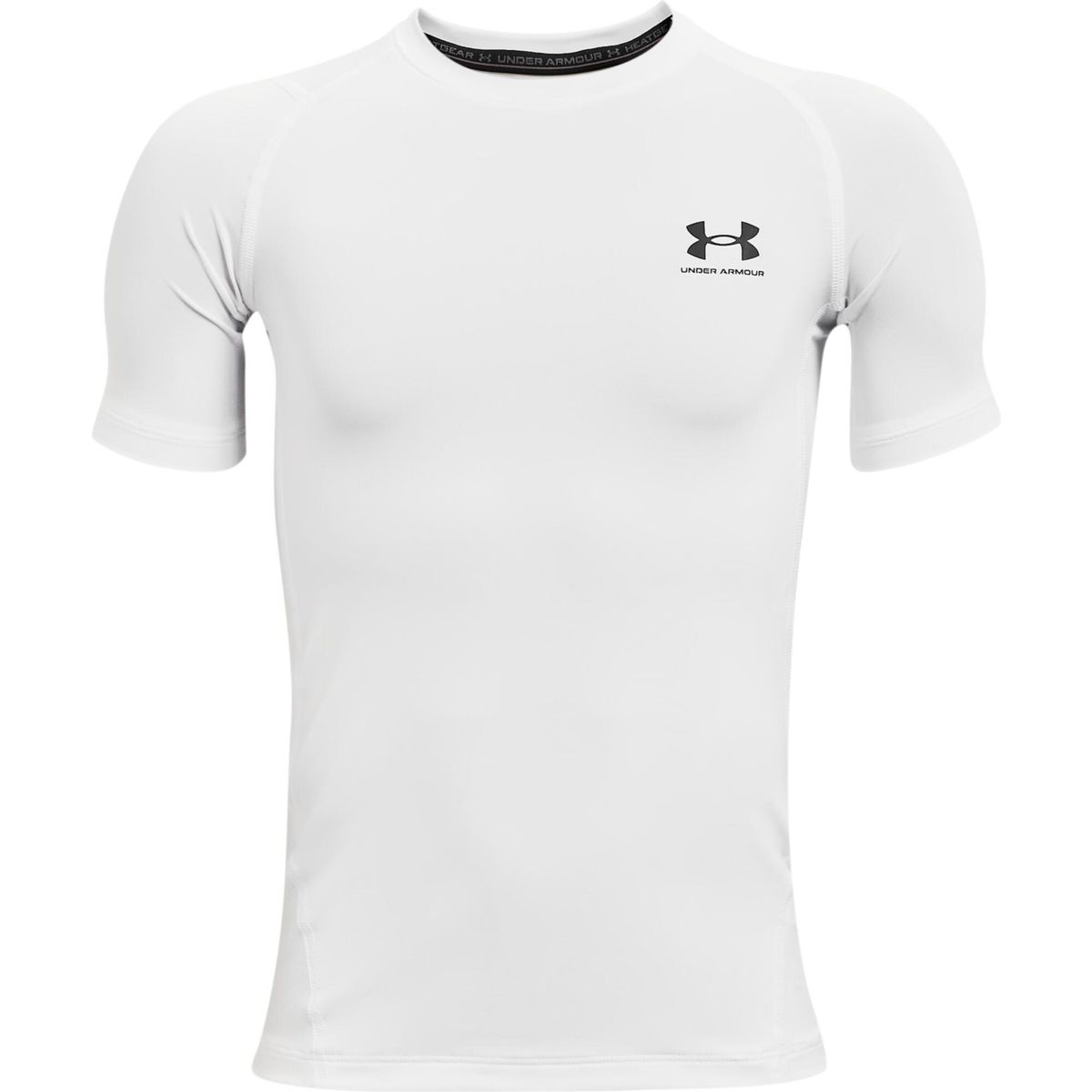 Under Armour HG Armour SS white black (100) M 1361723-100-YMD