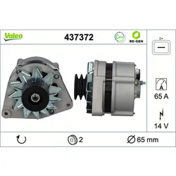 Generator VALEO 437372 für Volvo 240 940 II