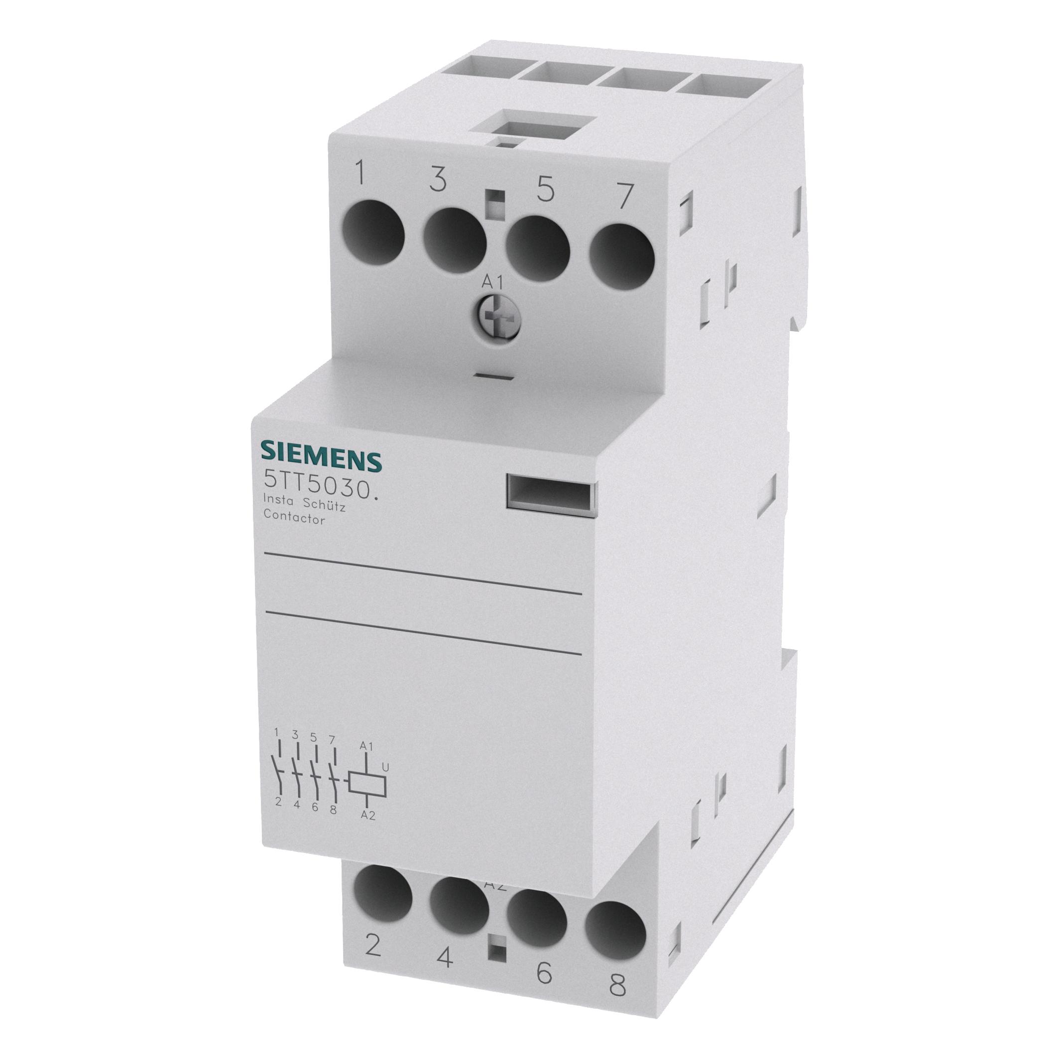 Siemens Insta Contactor 4NO 230V (5TT5030-2)