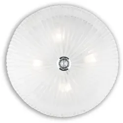 Ideal Lux Wand-/Deckenleuchte SHELL PL4, 4-flammig, E27, transparent IDEA-008615
