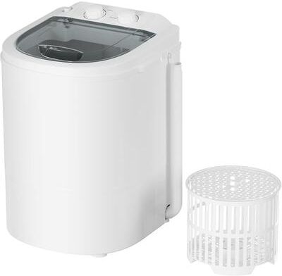 SUNCROWN 5.5 lbs Capacity Mini Portable Laundry Washing Machine, Compact Laundry Washer with Spin Tub & Drain Hose
