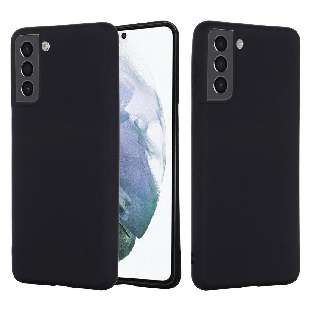 Cover-Discount Galaxy S22+ - Matte Silikon Gummi Hülle schwarz (Samsung Galaxy S22+) (101240651C)