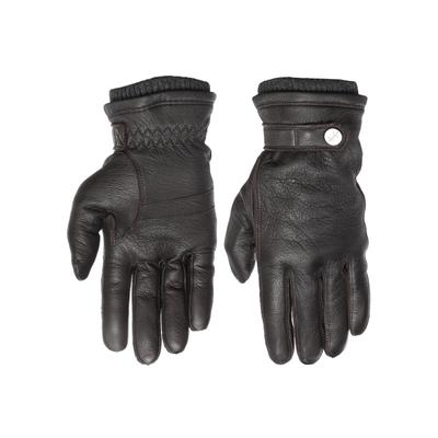 Lederhandschuhe PEARLWOOD "Freddie", Herren, Gr. 8,5, braun (hazel), Ziegenleder, unifarben, Handschuhe, Atmungsaktiv, Wärmeregulierend, Wind - und Wasserabweisend