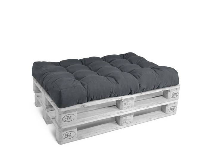 Coussin d'assise de palette Outdoor Eco Style 120x80cm Gris