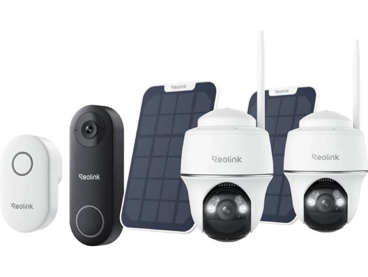 Reolink Argus B430 Duo Pack + Solar Panel + D340W + Chime