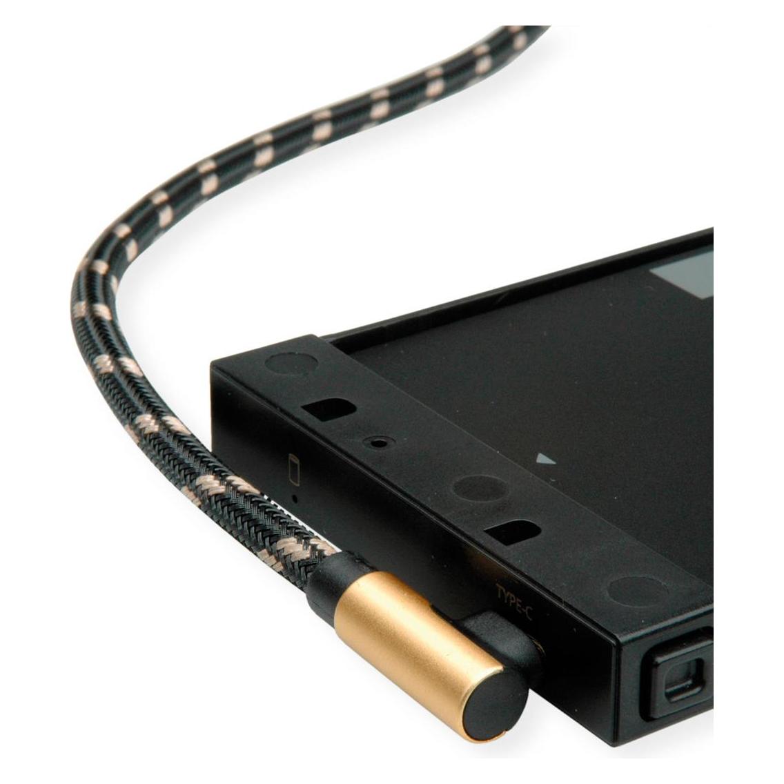 Roline GOLD USB 2.0 Kabel, USB A reversibel, ST (1.80 m, USB 2.0) (11.02.9061)