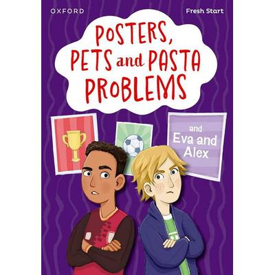 Read Write Inc. Fresh Start Readers: Book 13: Posters, Pets and Pasta Problems & Eva and Alex, Taschenbuch von Narinder Dhami,Teresa Heapy, Oxford