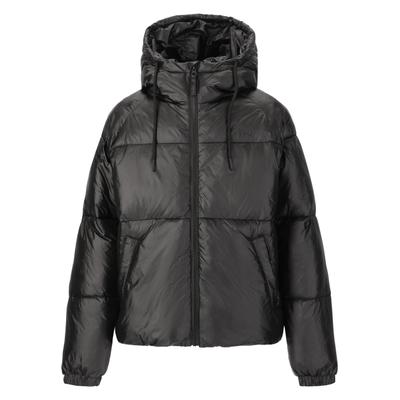 Outdoorjacke LES'ARCS "Mackie", Kinder, Gr. 164, schwarz, 100% Polyamid, unifarben, normal, ohne Ausschnitt, Jacken Outdoorjacke, mit wasserabweisender Bionic-Finish-Beschichtung