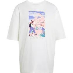 adidas TERREX SECRET PATHS T-Shirt Damen | Gr. L | weiß - weiß