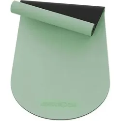 NEOLYMP Pilates Yogamatte rutschfest PU & Naturkautschuk, Größe 180 x 66 x 0,5 cm in Grün Grün