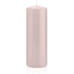 Wiedemann Kerzen Stumpenkerzen Rose Ø 68 x 200 mm, 12 Stück, 103 Brenndauer