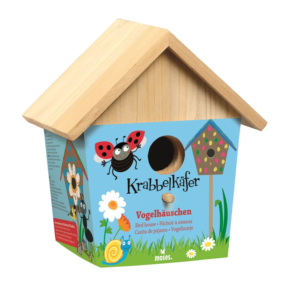Moses. Vogelhuisje Kruipkevers