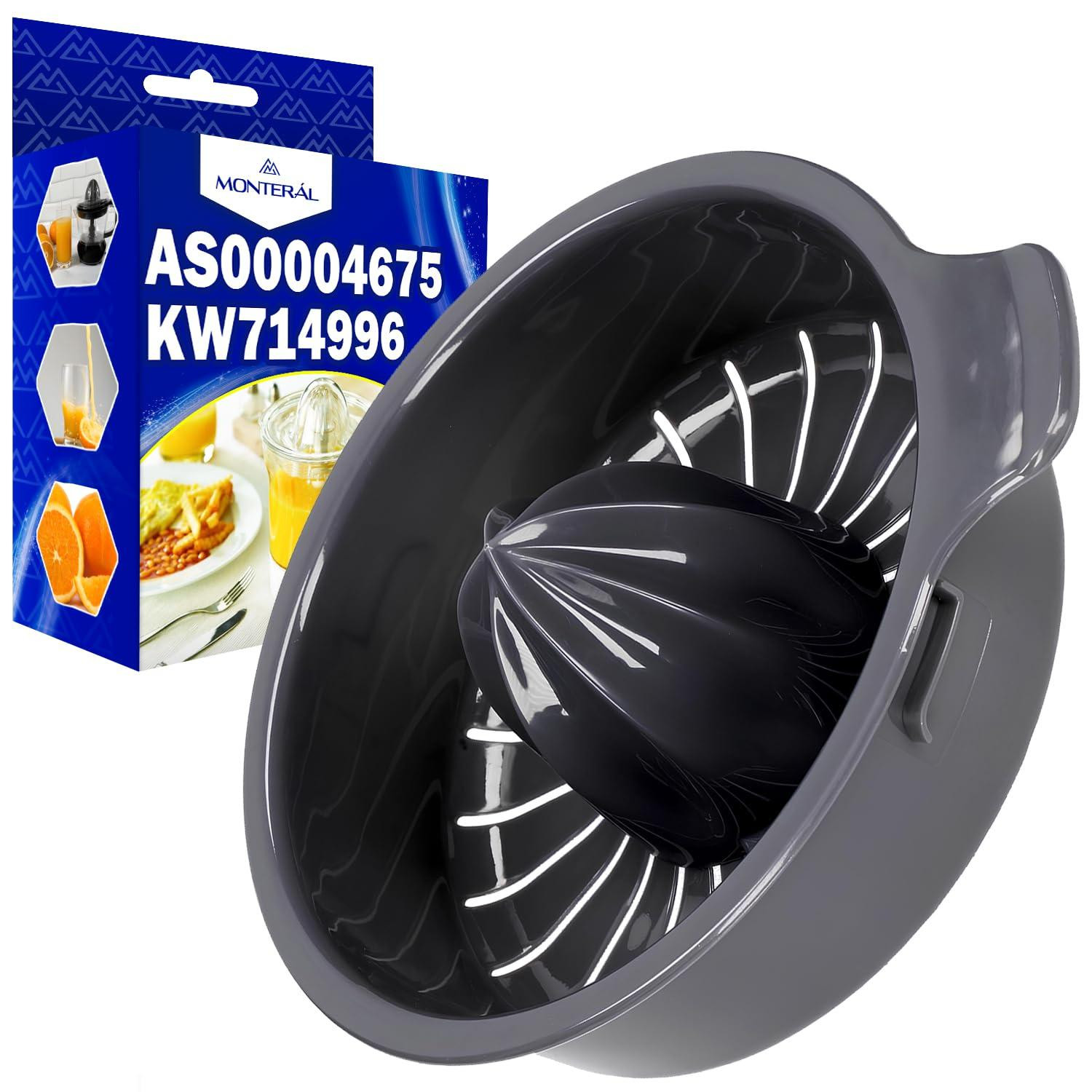 Dripio Citruspers voor keukenmachine zwart, model KW714996
