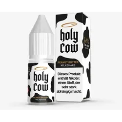 Peanut Butter Milkshake NicSalt Liquid by Holy Cow 10ml / 10mg