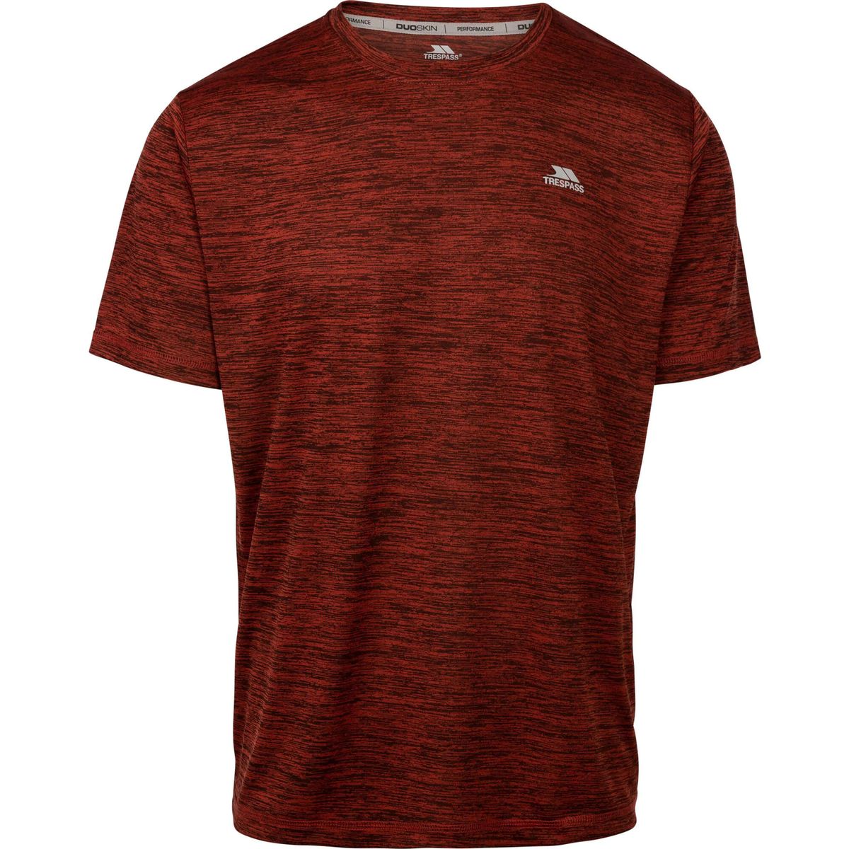 Trespass Kearsley - Mens Active TOP burnt orange marl (BOM) S MATOTSTR0112_BOM_S