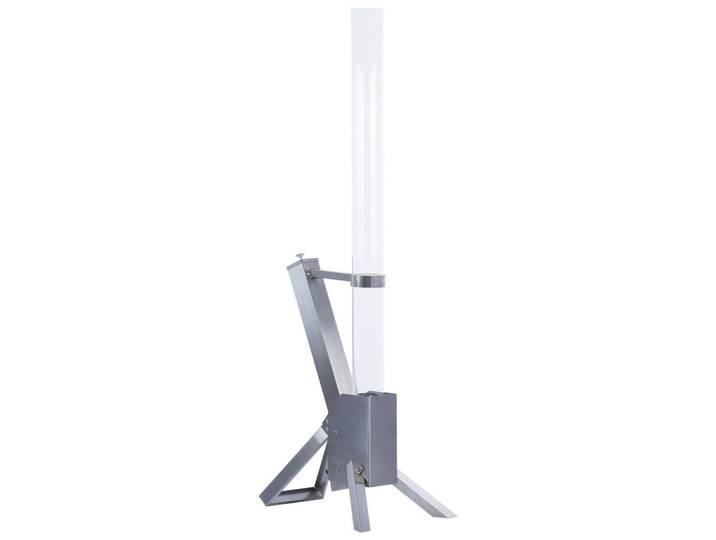 P & B Feuerstelle, Edelstahlfarben, Metall, 44x129x35 cm, hitzebeständig, Freizeit & Co, Haus & Garten