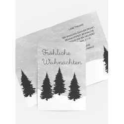 Weihnachtsgrußkarten geschäftlich selbst gestalten mit Spruch und Fotos im Onlinedesigner bei Meine-Kartenmanufaktur.de
