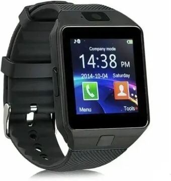 Combo Retail Shop Bluetooth Smart Watch With Camera And Waterproof Touchscreen Design black