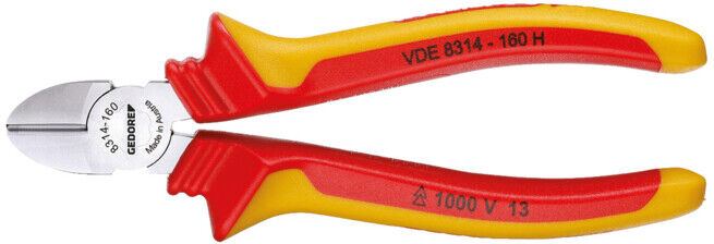 Coupeuses diagonales Gedore VDE avec manchon isolant de 140 mm (1552155)