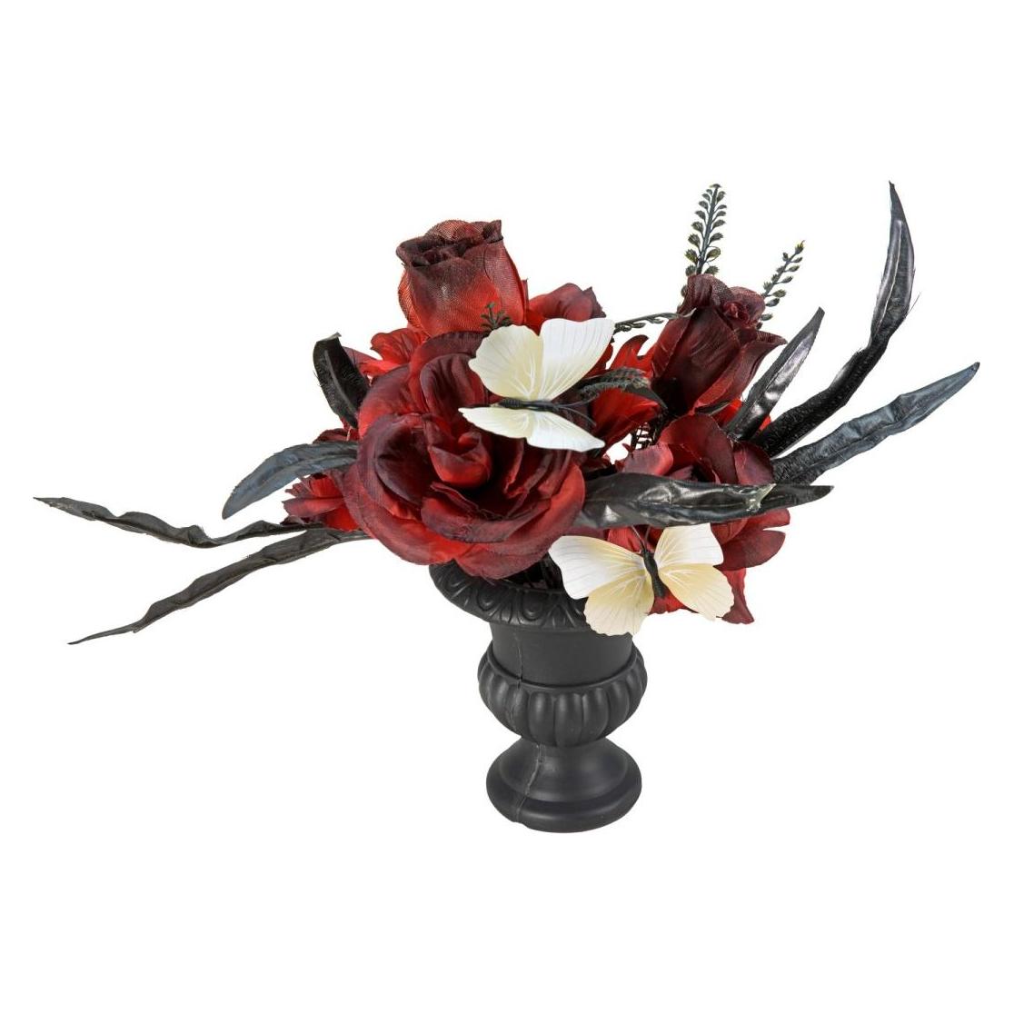 Europalms Halloween Tischdeko, Rosen, 28cm (83316118)