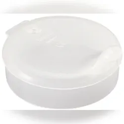 20x WACA Schnabelbecher-Oberteil 12 mm Öffnung aus PP, Farbe: transparent
