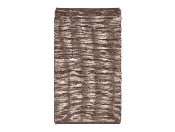 HANDWEBTEPPICH Madras, Leder & Hanf 90/150 cm