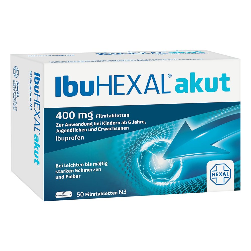Hexal AG IbuHEXAL® akut 400 mg Filmtabletten 03161577