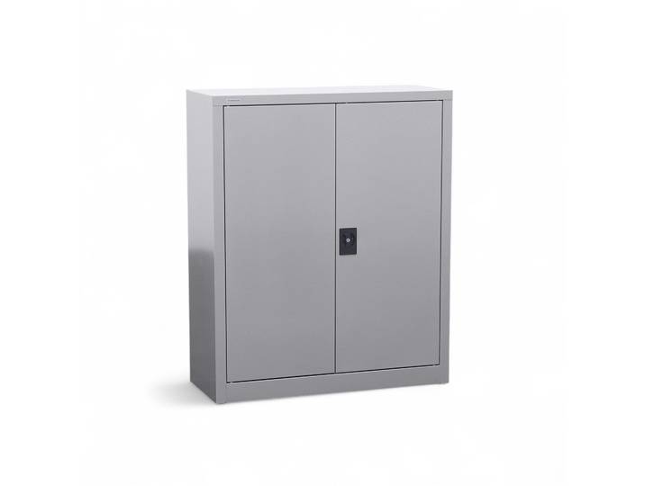 Metallschrank Tradingzone Steelline Silbergrau, 3 Ordner hoch, Neu