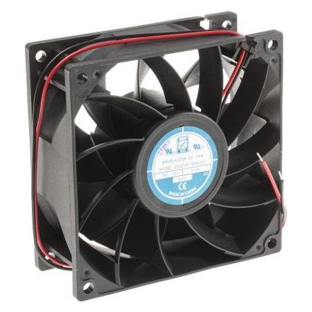 RS PRO DC Axiallüfter 92mm 230m³/h 12Vdc (92 mm) (7033451)