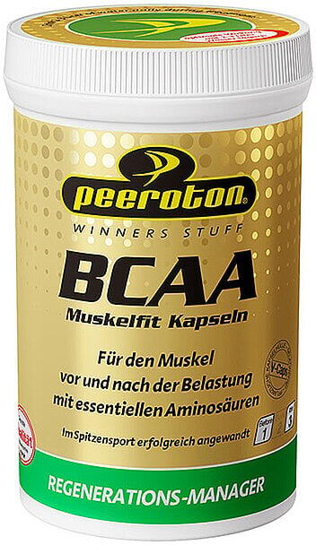 PEEROTON BCAA – Muskelfit 190 Kapseln Essentielle Aminosäuren bunt B