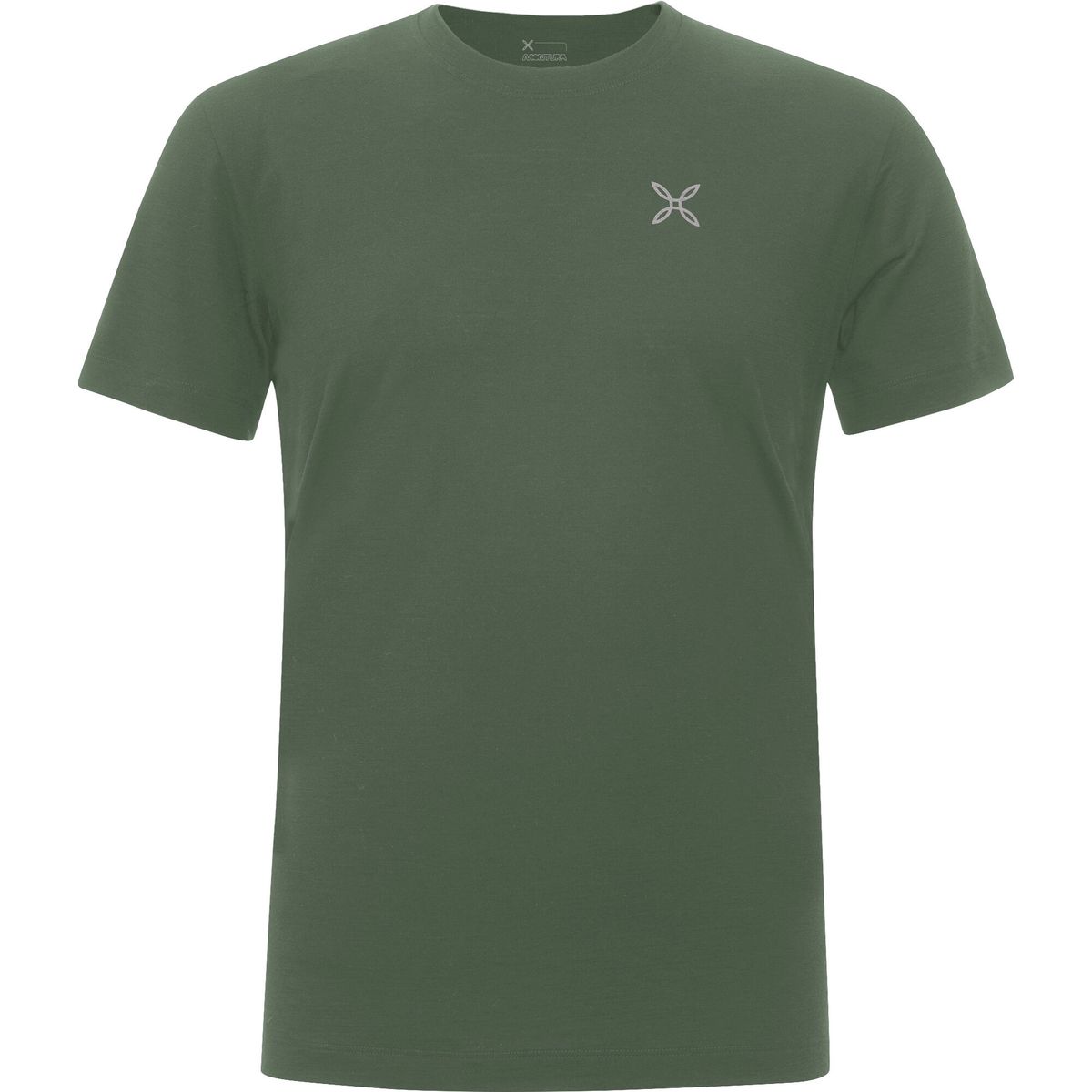 Montura Logo Merino T-shirt verde salvia (49) L MTGC26X-JW001C-49-L