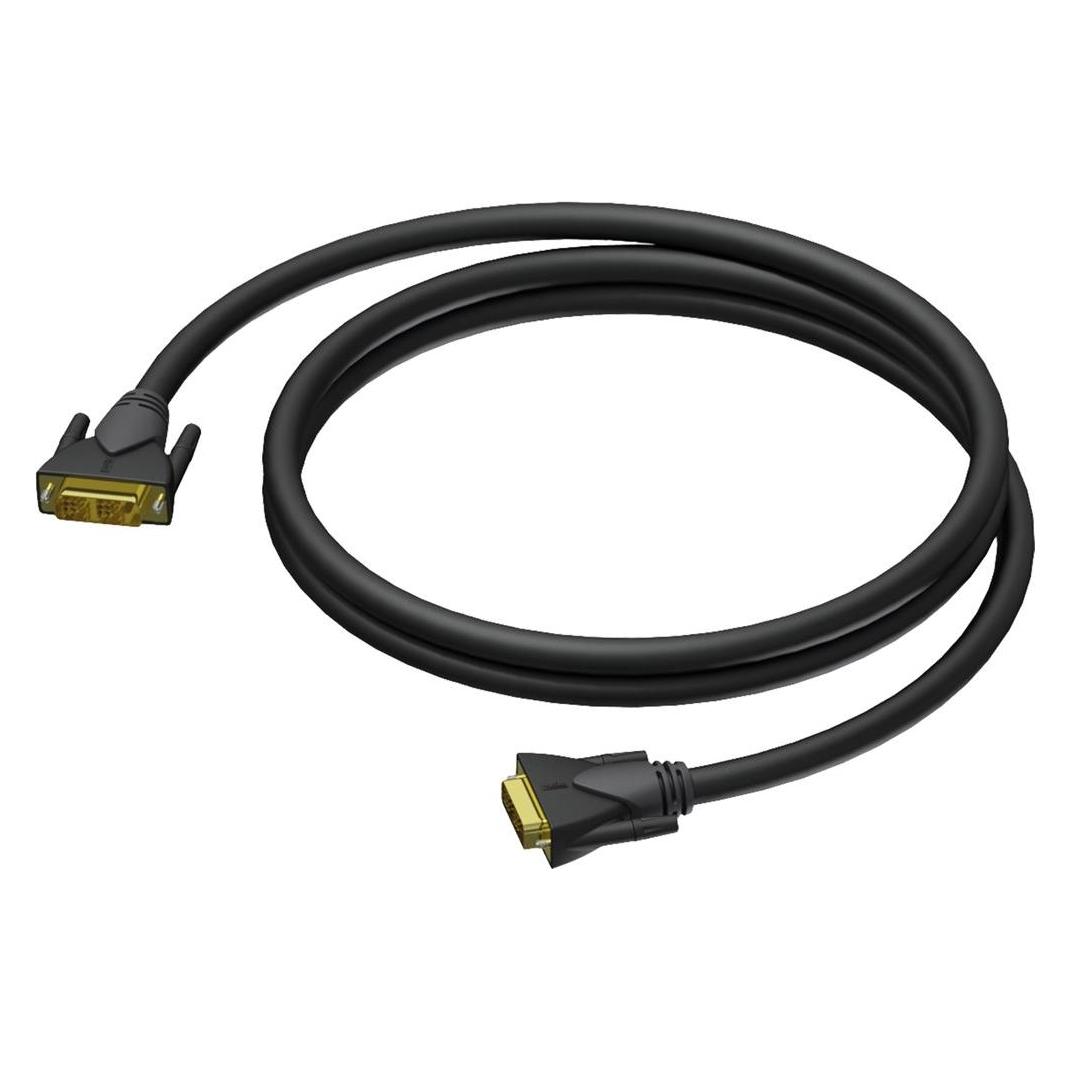 Procab DVI-D - DVI-D 3 m schwarz (CLV140/3) (3 m) (CLV140/3)