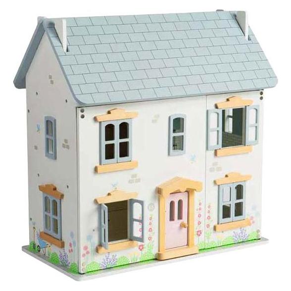 Bigjigs Puppenhaus aus Holz, Sommerhaus (BJ37080)
