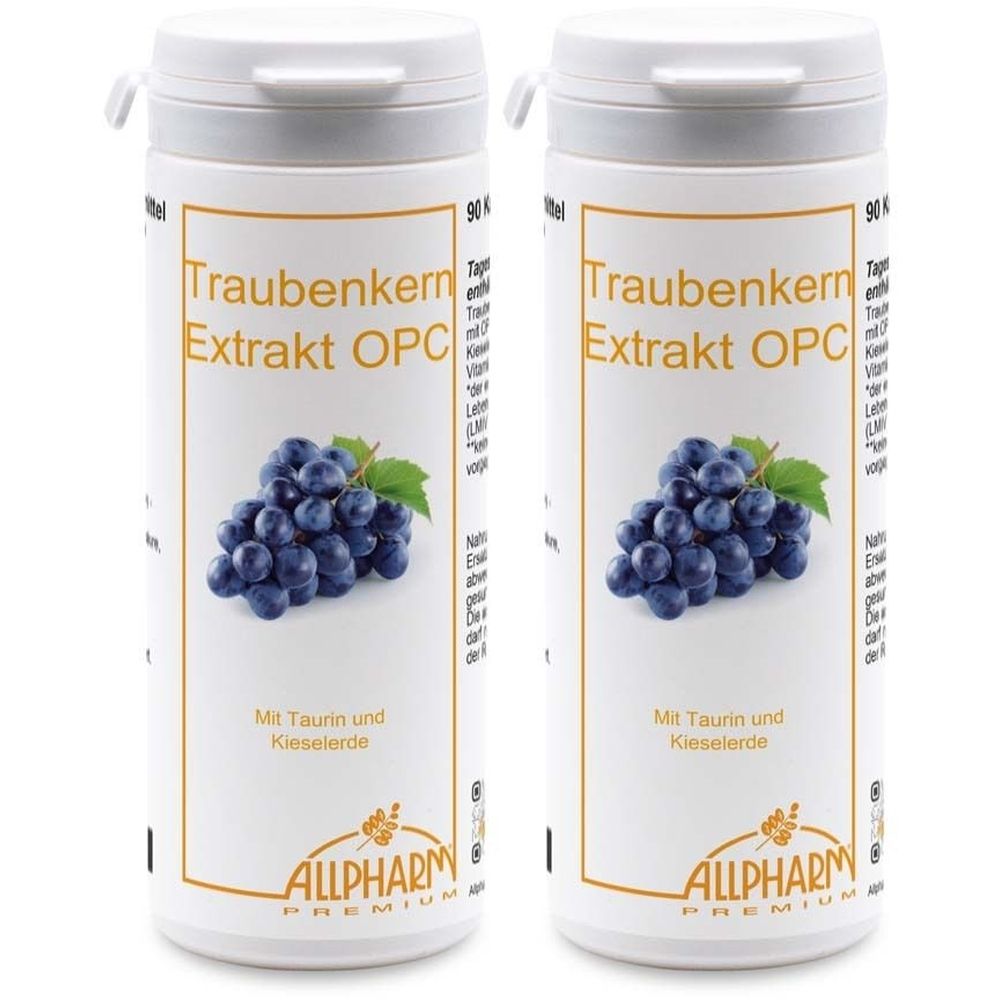 Traubenkernextrakt OPC Kapseln 2x 2x90 St