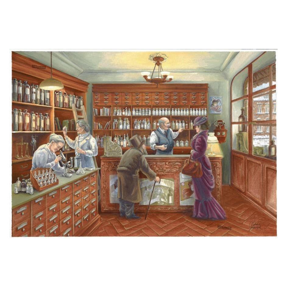 Pappnoptikum 1088 - Nostalgische Apotheke (Klappkarte) (1088)