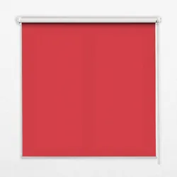 INNENROLLO - Fensterrollo - Rollo - 130x140 cm - Rot