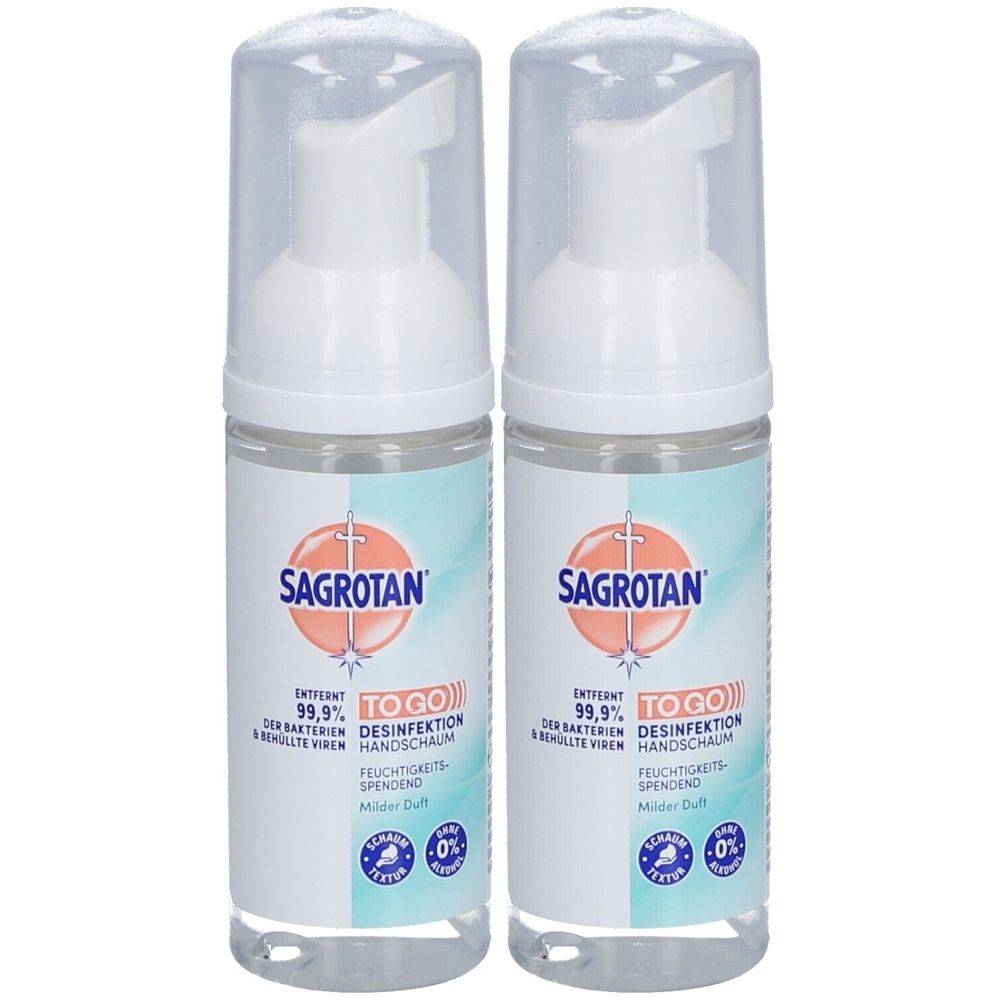 Sagrotan Desinf Handschaum x2 2x50 ml Flüssigkeit