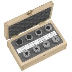 JSO Präzisions-Spannzange Set 8-teilig 6 - 25mm 472 E (ER 40) - 21054-0-00001-0