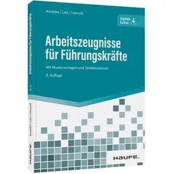 Arbeitszeugnisse für Führungskräfte, Fachbücher von Mario Leis, Thorsten Knobbe, Karsten Umnuß