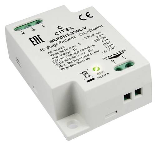 Citel MLPCH1-230L-V Überspannungsschutz-Modul 1St.