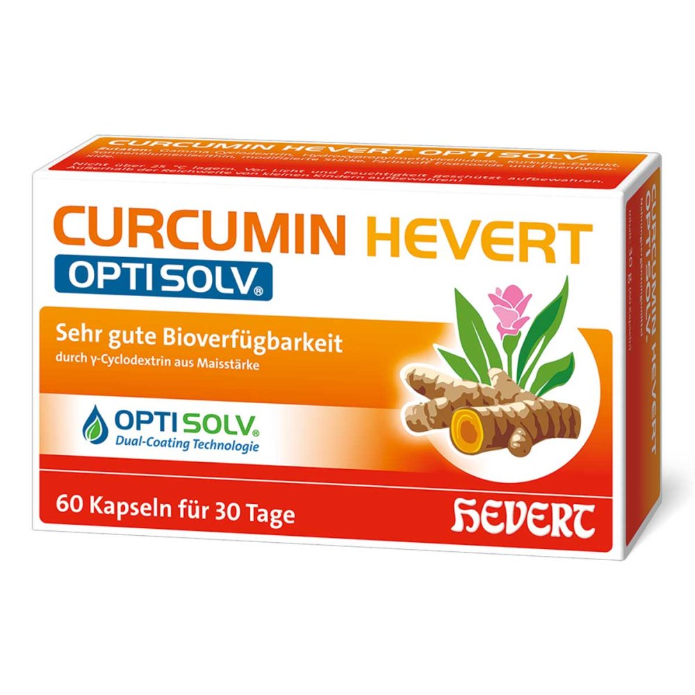 Hevert-Arzneimittel GmbH & Co. KG Curcumin Hevert Optisolv Kapseln 19709818
